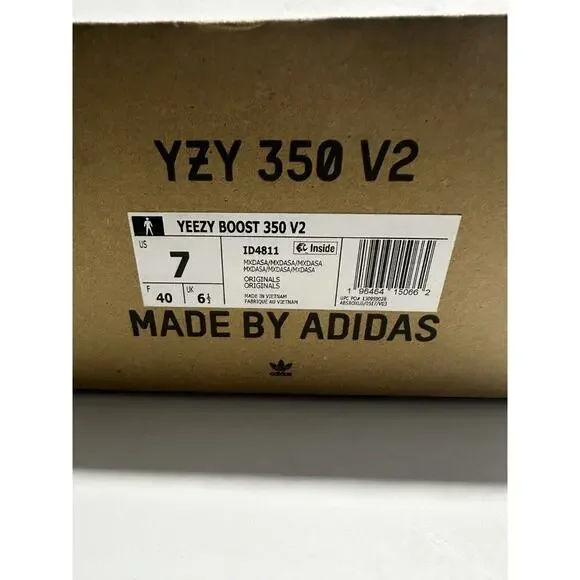 Adidas Yeezy Boost 350 V2 MX Dark Salt Gray Black Men’s US 7 ID4811